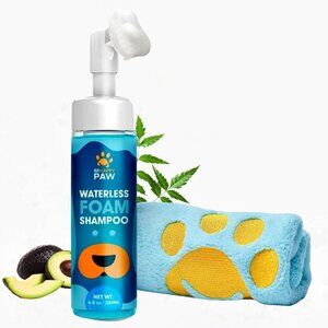 Be Happy Paw Dog Paw Cleaner 5.07fl oz, Coconut Fragrance, No-Rinse Waterless